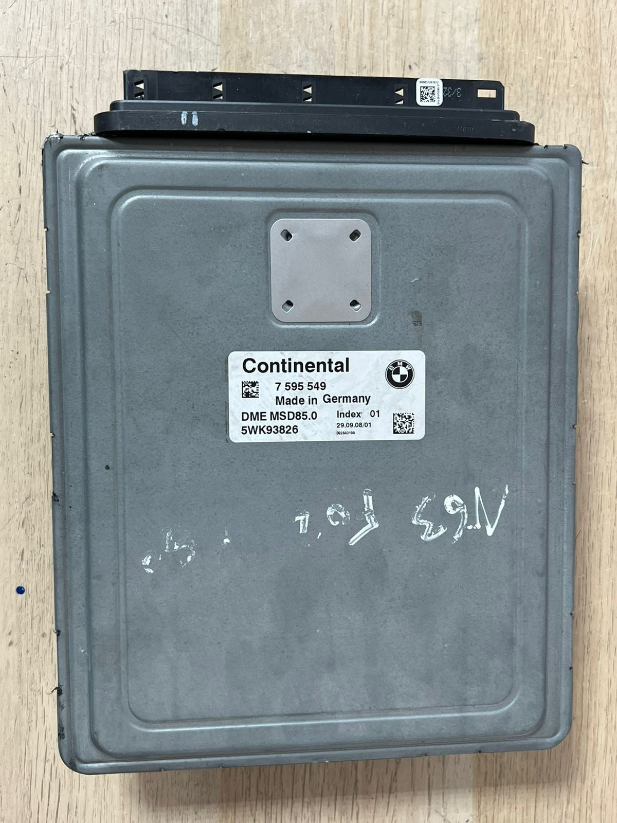 BMW F02 N63 750I MSD85 Engine Control Module Unit DME 7595549 5WK93826