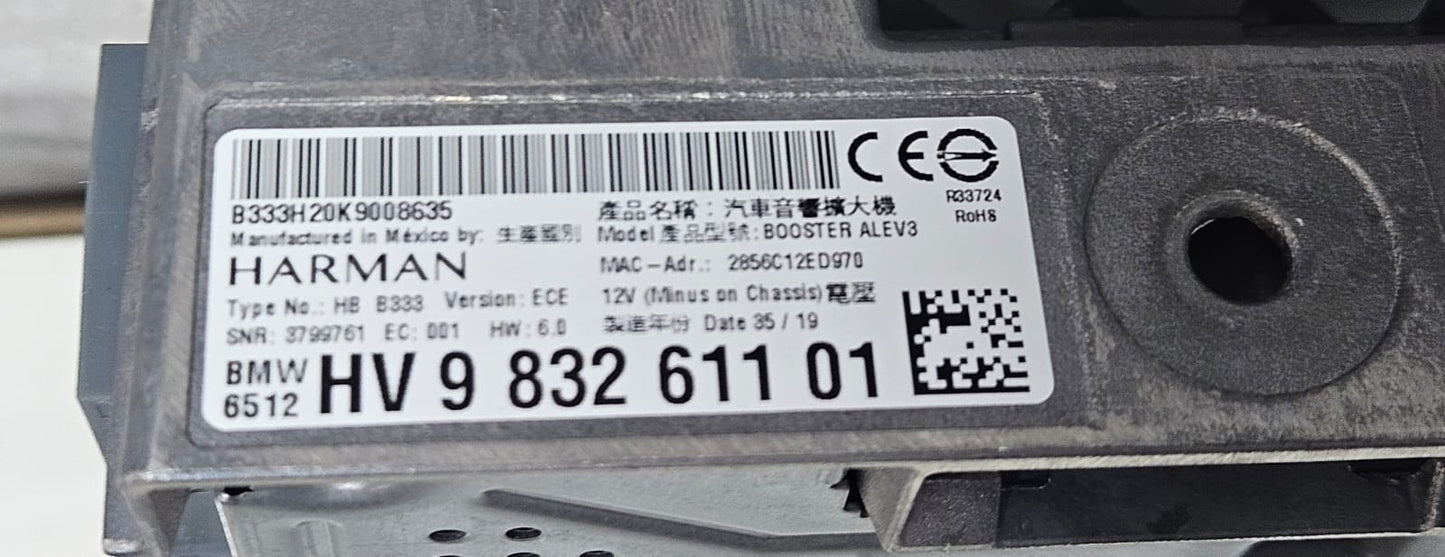 OEM BMW G05 G06 G07 8 G14 G15 Amplifier Module Amplifier BOOSTER ALEV3 9832611