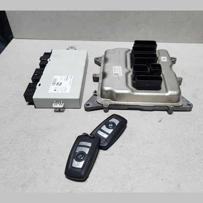 2011 BMW 528i Engine Control Unit ECU Set 7635714 F10 F11 X3 N20