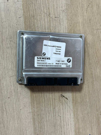 2004-2006 BMW X3 E83 M54 Engine Control Unit 7561382 MS45.1 DME