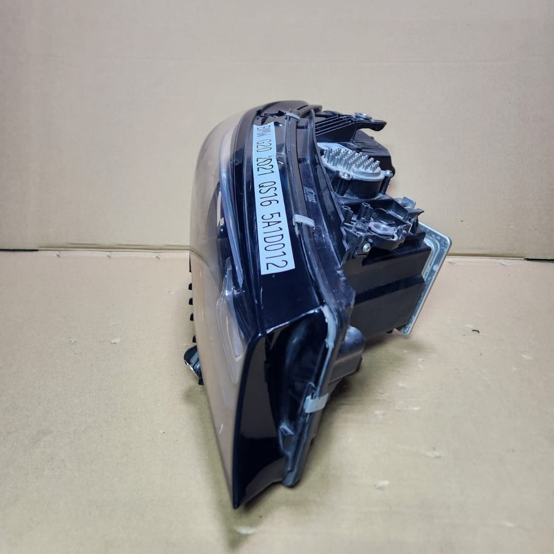 Genuine 2018-2023 BMW 330i Shadow Line Led Headlight 5A1D012 3 Series G20 G21