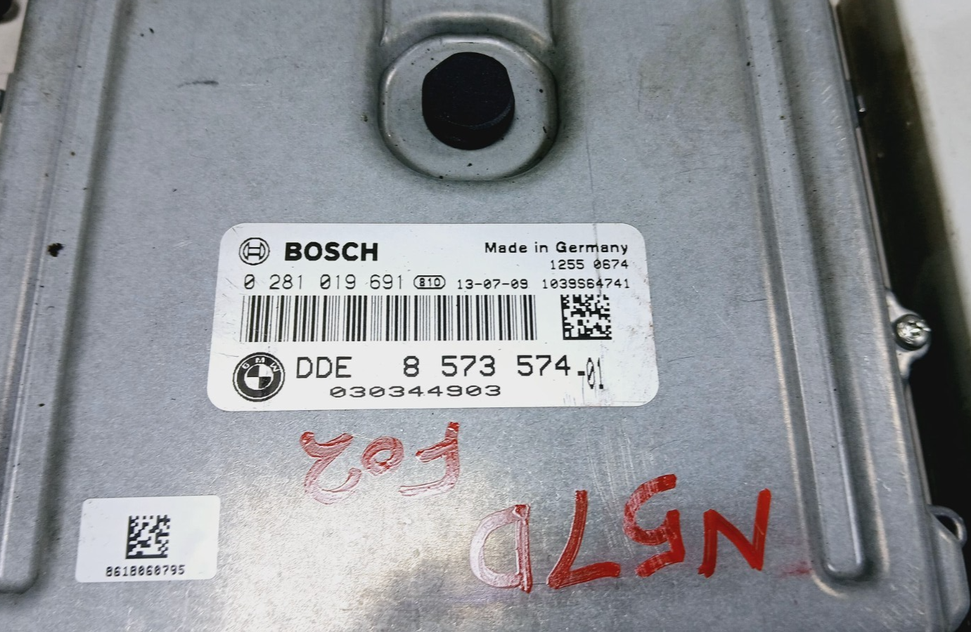 BMW 7 SERIES F02 N57 ENGINE CONTROL UNIT ECU KIT DDE 8573574