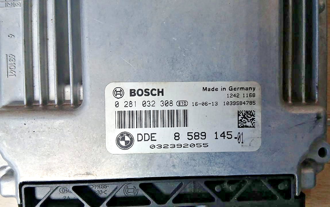 BMW F45 216d ECU Kit DDE FEM Module Key Set B37 1.5D Automatic OEM 8589145
