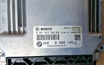 BMW F45 216d ECU Kit DDE FEM Module Key Set B37 1.5D Automatic OEM 8589145