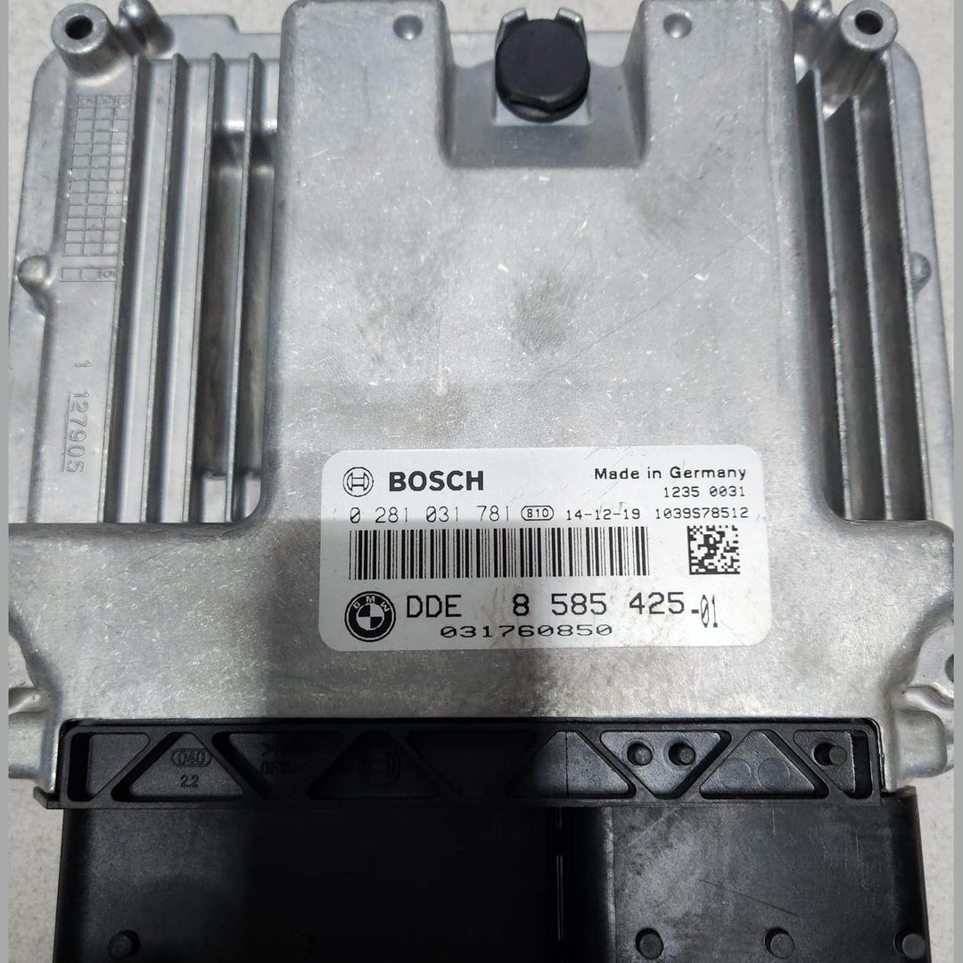 BMW Engine Control Unit DDE 8585425 F10 F11 520d B47 190HP ECU SET DIESEL 