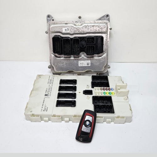 2014-15 BMW 3 5 Series F30 F31 520i N20 Engine Control Unit DME Key Set 7646763