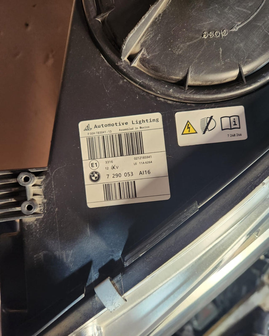 2013-2018 BMW X5 Left Xenon Headlight 7290053 X5 F15 and X6 F16 