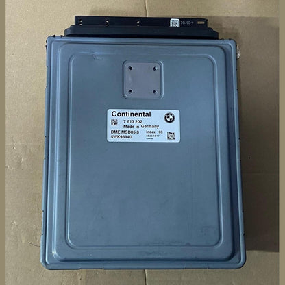 OEM BMW F10 N63 ENGINE CONTROL UNIT DME MSD85 ECU SET 7613202