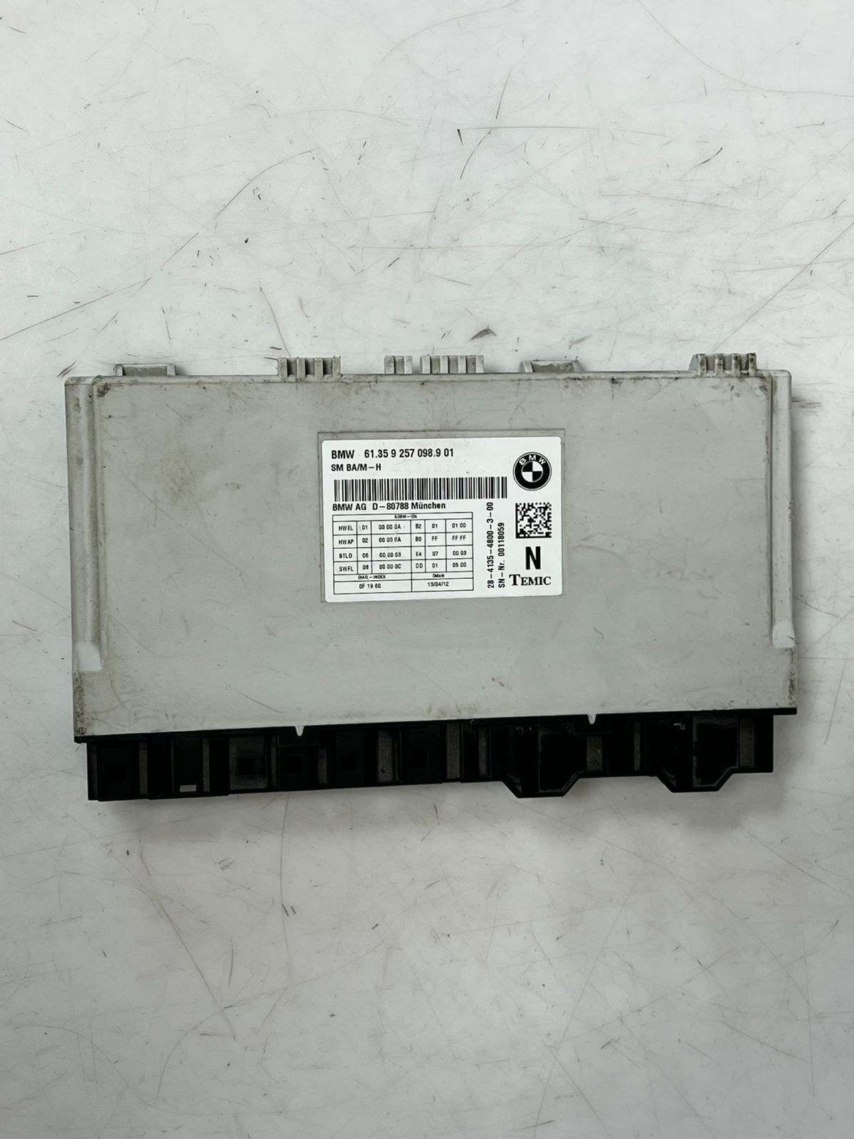 2011-2017 BMW X3 F25 6 Series F12 F13 Seat Control Module 9257098 OEM
