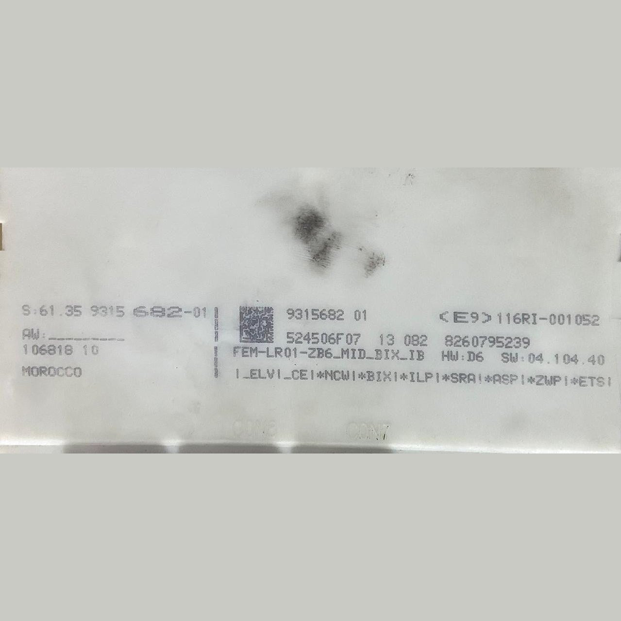 OEM BMW 2011-2014 F32 F30 F31 N20 ECU Engine Control Unit DME 8610635 Set Bosch