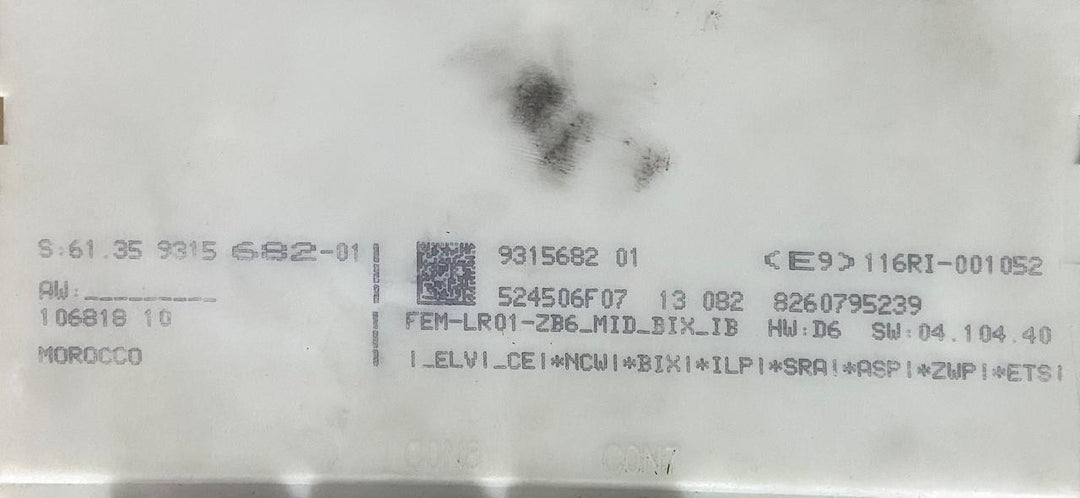 OEM BMW 2011-2014 F32 F30 F31 N20 ECU Engine Control Unit DME 8610635 Set Bosch