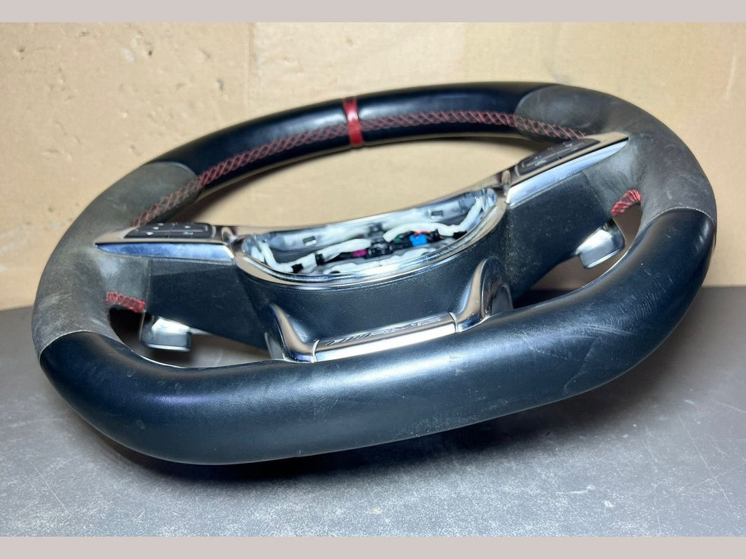 Mercedes W166 AMG Steering Wheel Multi Function Sport Assembly &Paddle Shifts