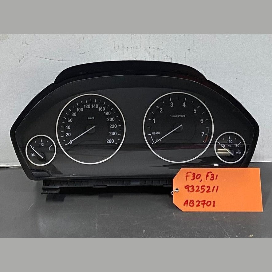 OEM BMW F30 F31 F32 F33 Speedometer Control Cluster Instrumental Cluster 9325211