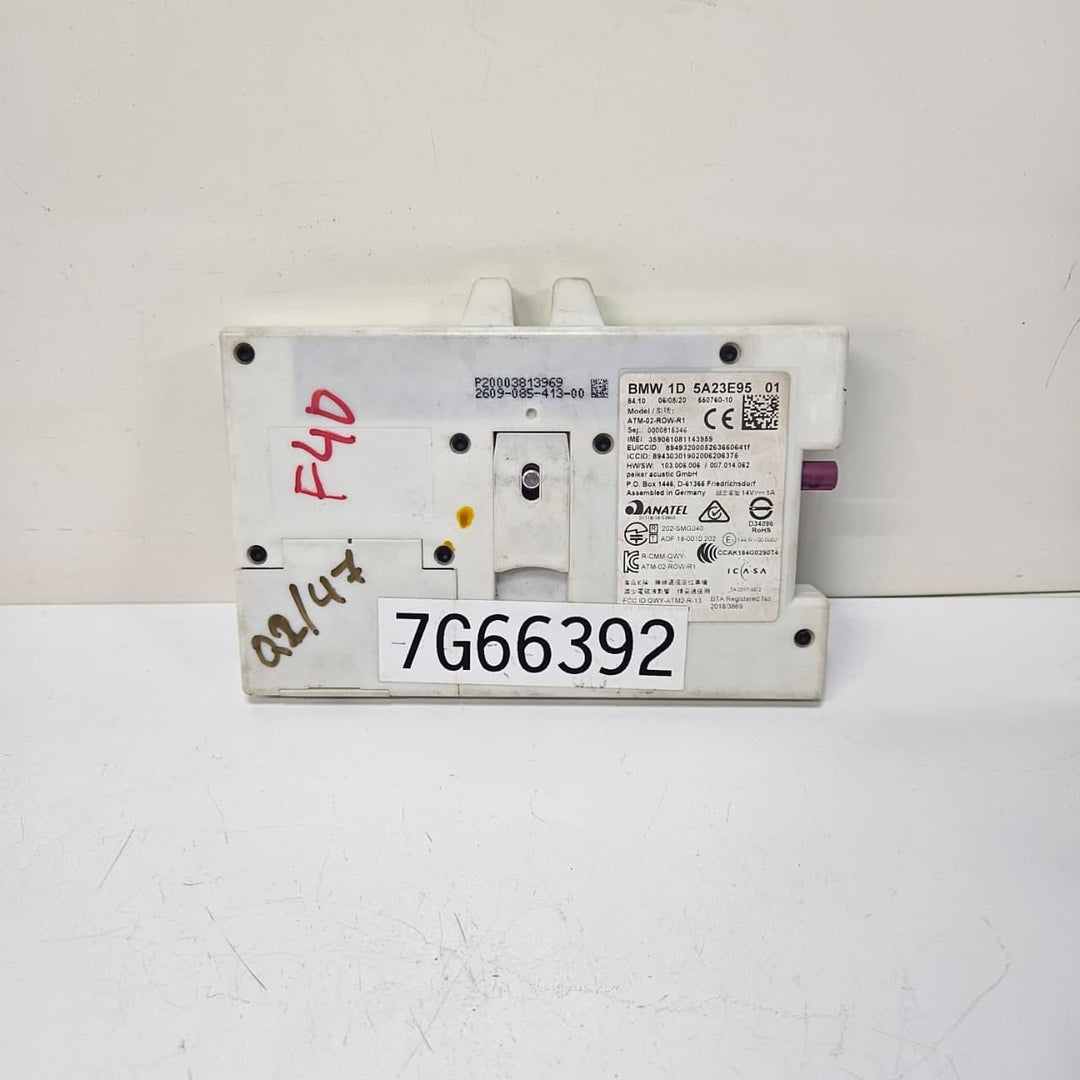 2023-2024 BMW G11 G12 G20 G21 X3 G01 320i Telematics Control Unit Module 5A23E95