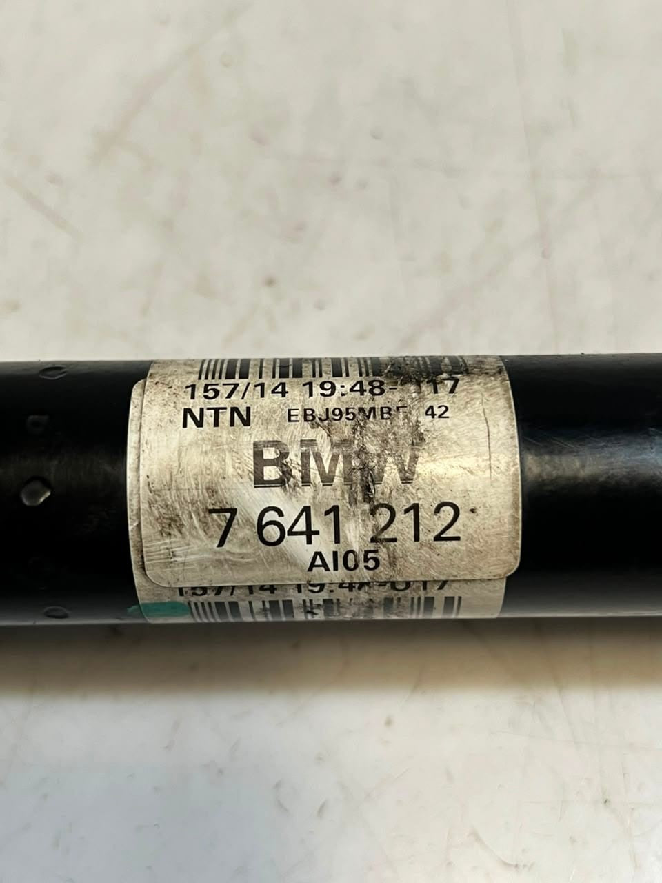 2018 BMW i3 I01 electric Rear Right Driveshaft 7641212 OEM