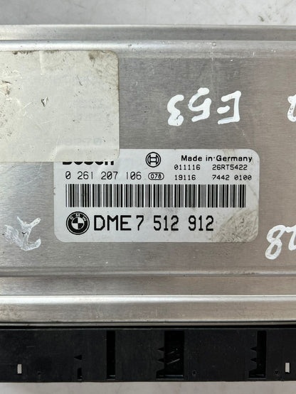 2002 BMW 540i X5 E53 4.4L Engine Control Module COMPLETE SET 7512912 