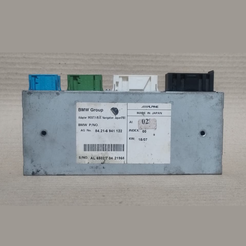 BMW E65 TELEPHONE ADAPTER NAVIGATION CONTROL UNIT MODULE JAPAN - 6941122