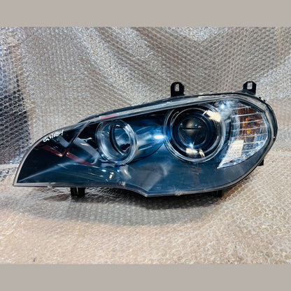 Bmw X5 E70 Left Side Headlight Xenon 2010-2012 - 7278047