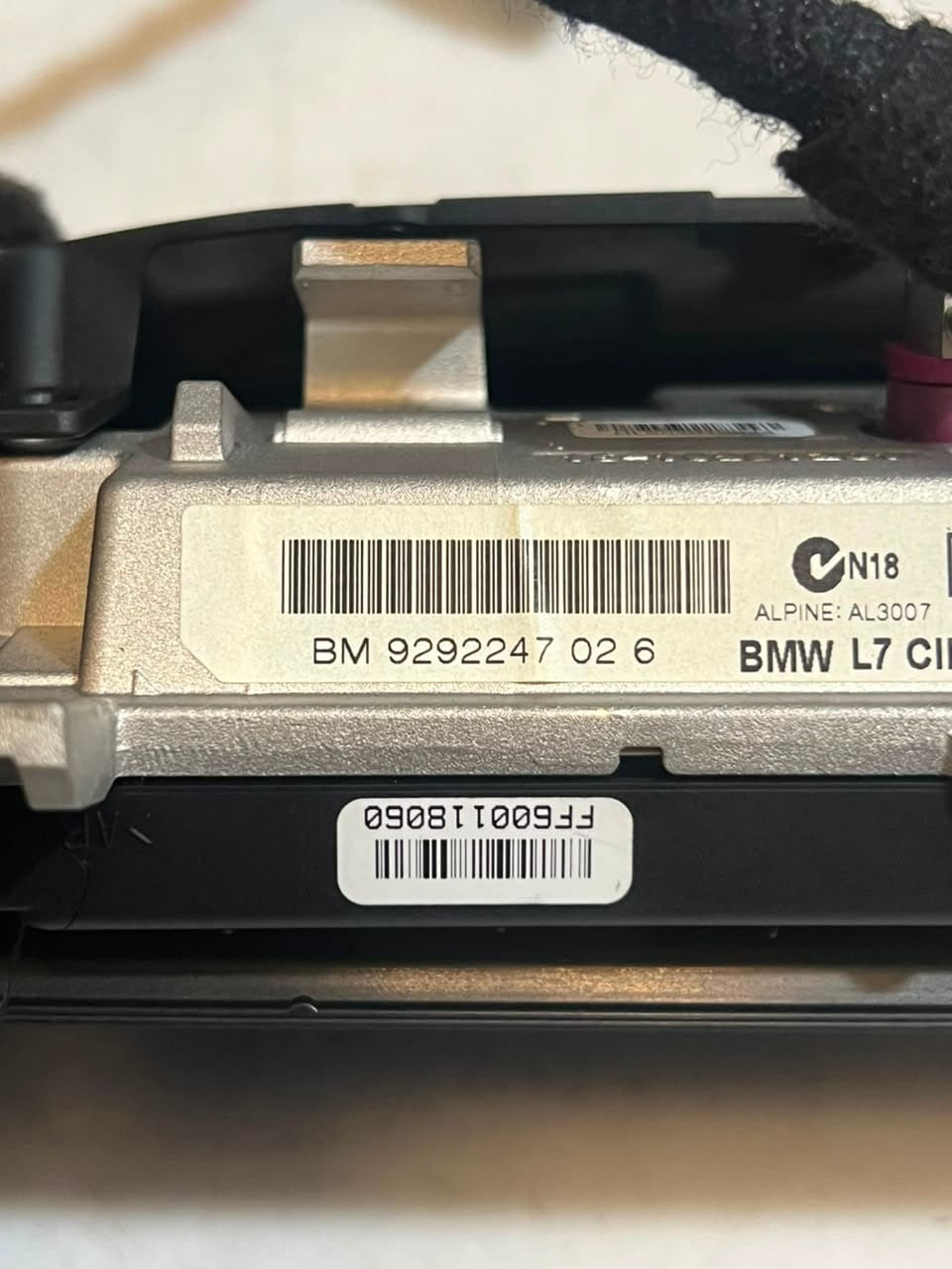 BMW 3' F30 F31 F32 F33 F34 F36 6.5" Central Information Display SCREEN 9292247