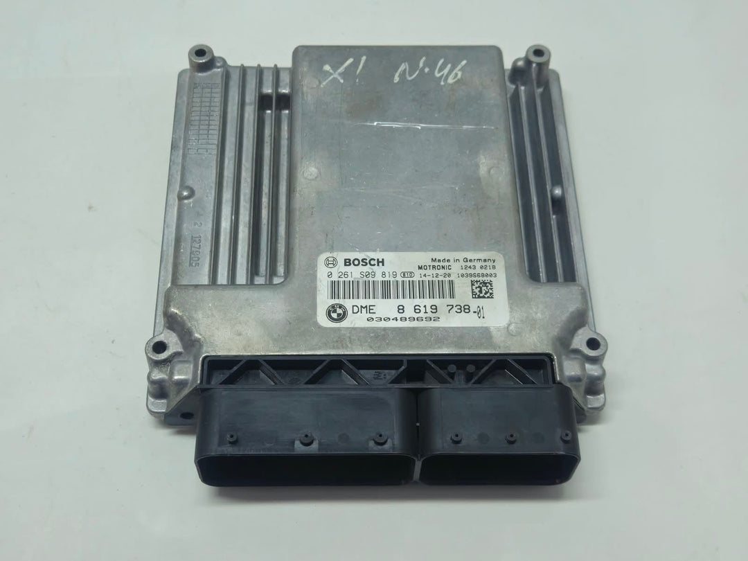 8619738-2008-10 BMW 128i E60 E81 E90 X1 N46 Engine Control Unit DME ECU Set OEM