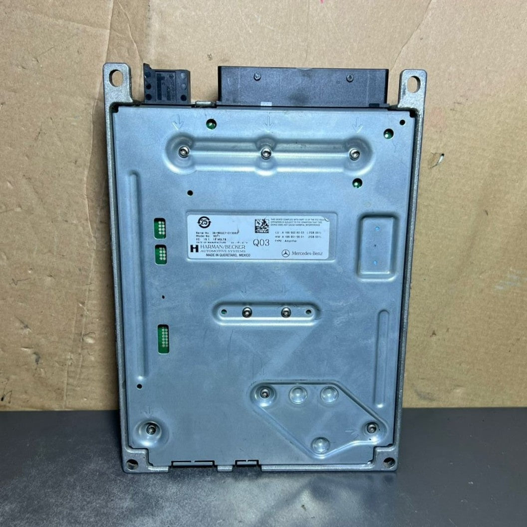 13-18 Mercedes W166 ML350 Harman Kardon Audio Sound Amplifier Amp A166 9008003