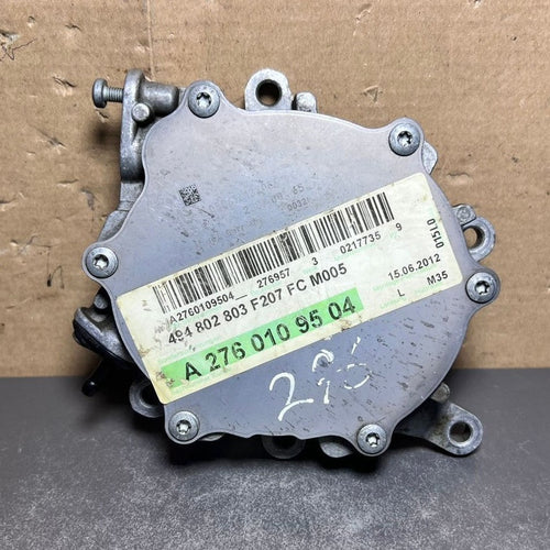 2012 Mercedes-Benz W207 E-Class OM276 Cylinder Head Vacuum Pump A276 2300065 OEM