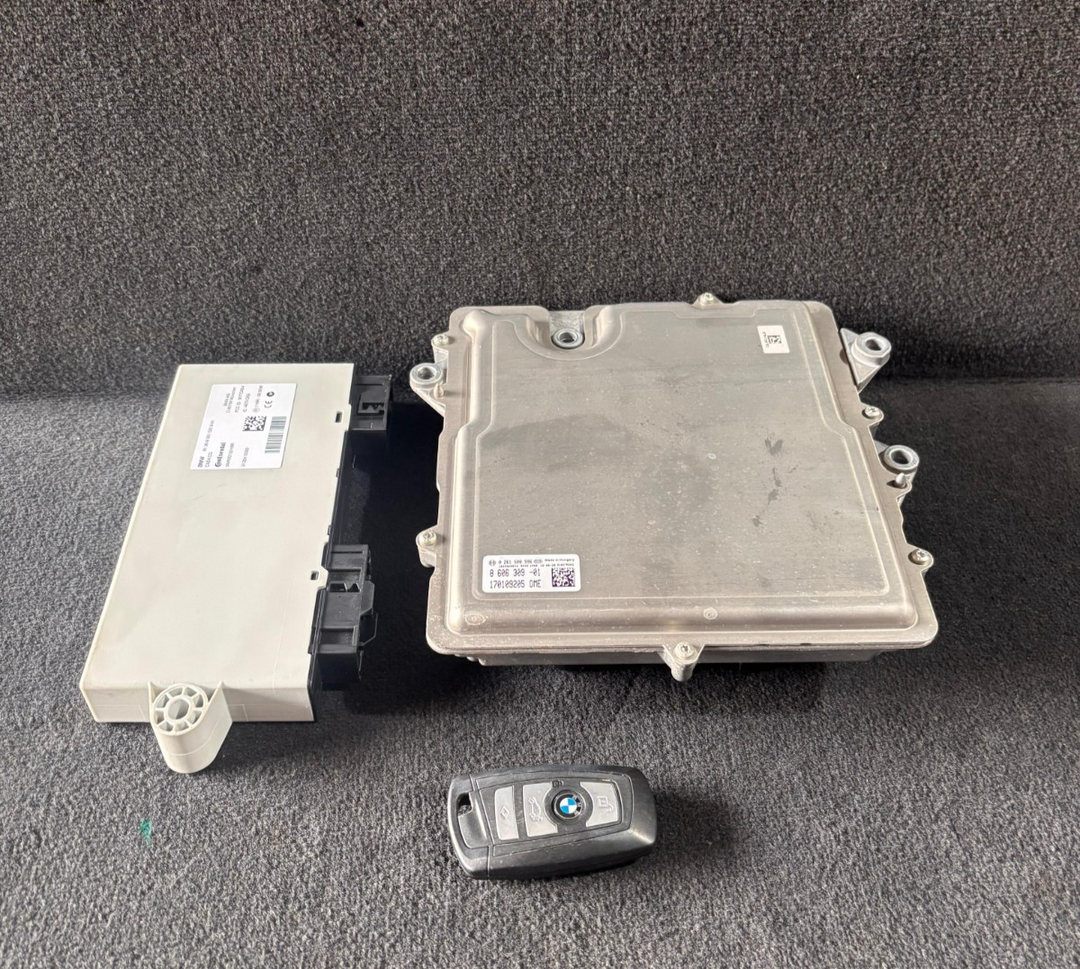 OEM BMW F10 F30 F20 N55 3.0 DME ENGINE CONTROL UNIT COMPUTER ECU SET 8606309