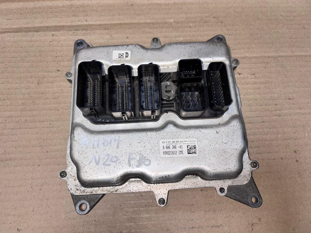 BMW F30 320I GASOLINE N20 ENGINE CONTROL UNIT ECU ONLY -  8606306