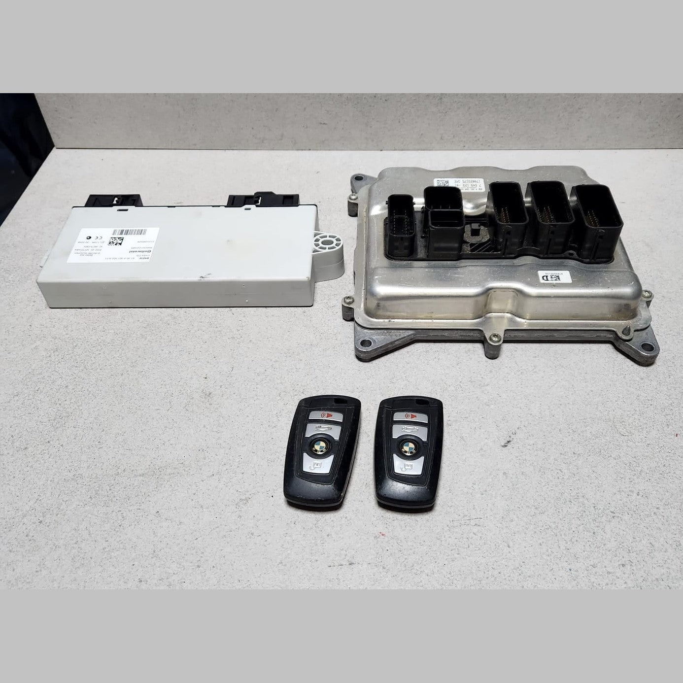2011-2013 BMW 535i F10 F20 F30 N20 Engine Control Module DME ECU Set 7649123 OEM