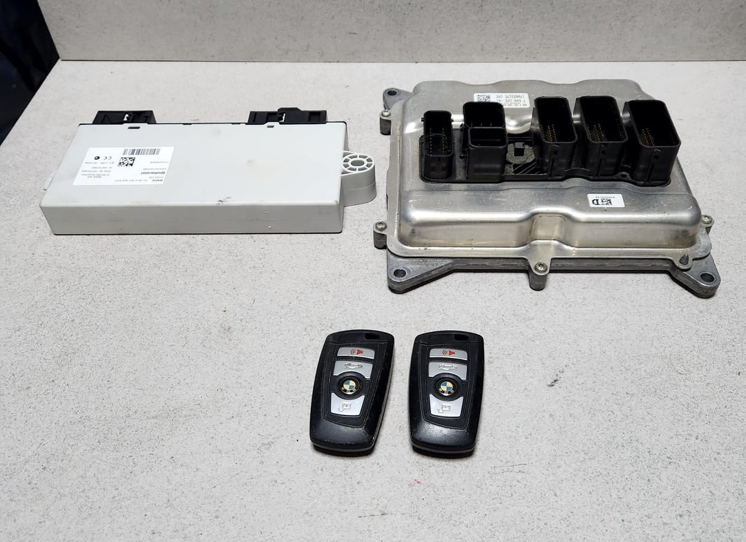 2011-2013 BMW 535i F10 F20 F30 N20 Engine Control Module DME ECU Set 7649123 OEM