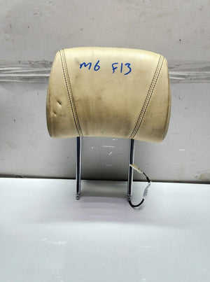 2012-2018 BMW 640i Left Comfort Seat Leather Headrest 8025077 6 Series F06 F12