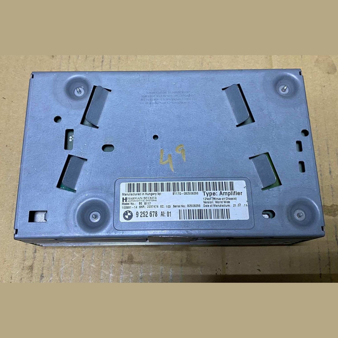 BMW 7 Series F01 F02 F04 Hifi System Audio Amplifier 9252678