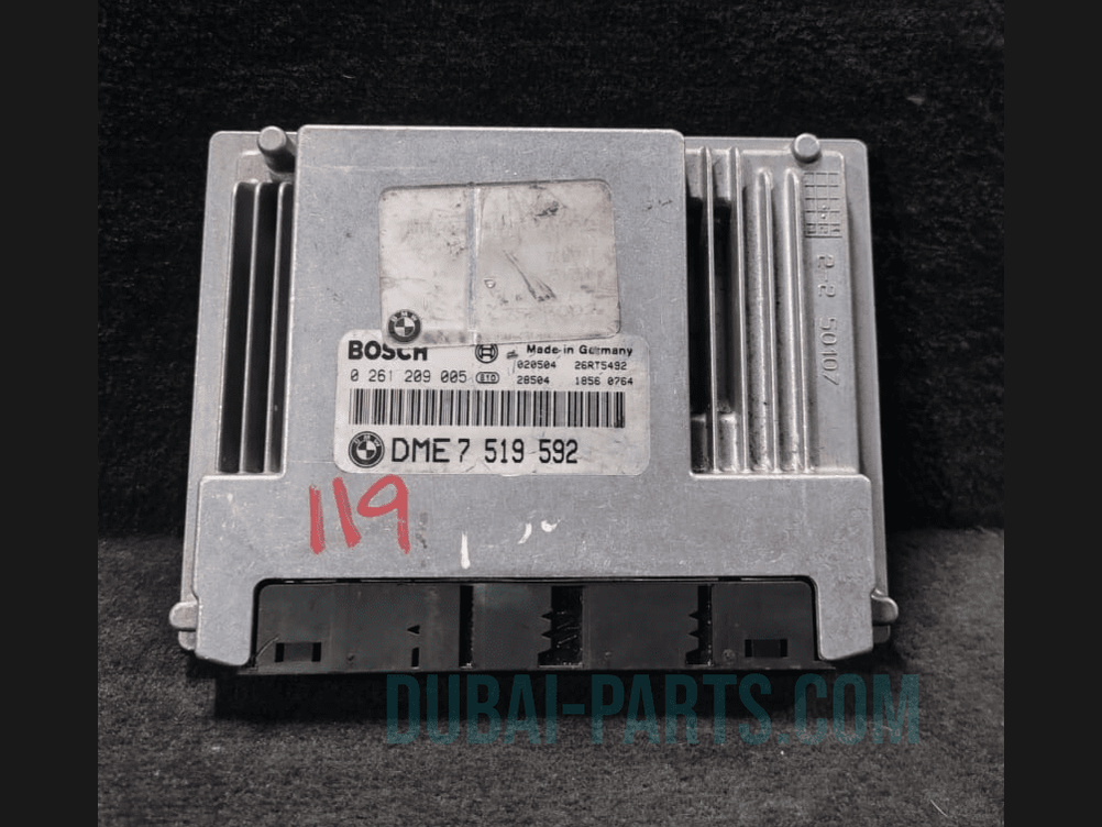 OEM BMW E46 3 SERIESi N42 BASIC ENGINE  CONTROL UNIT ECU ONLY DME - 7519592