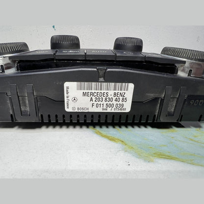 Mercedes Climate Control Panel A2038304085 C-Class W203 C230 
