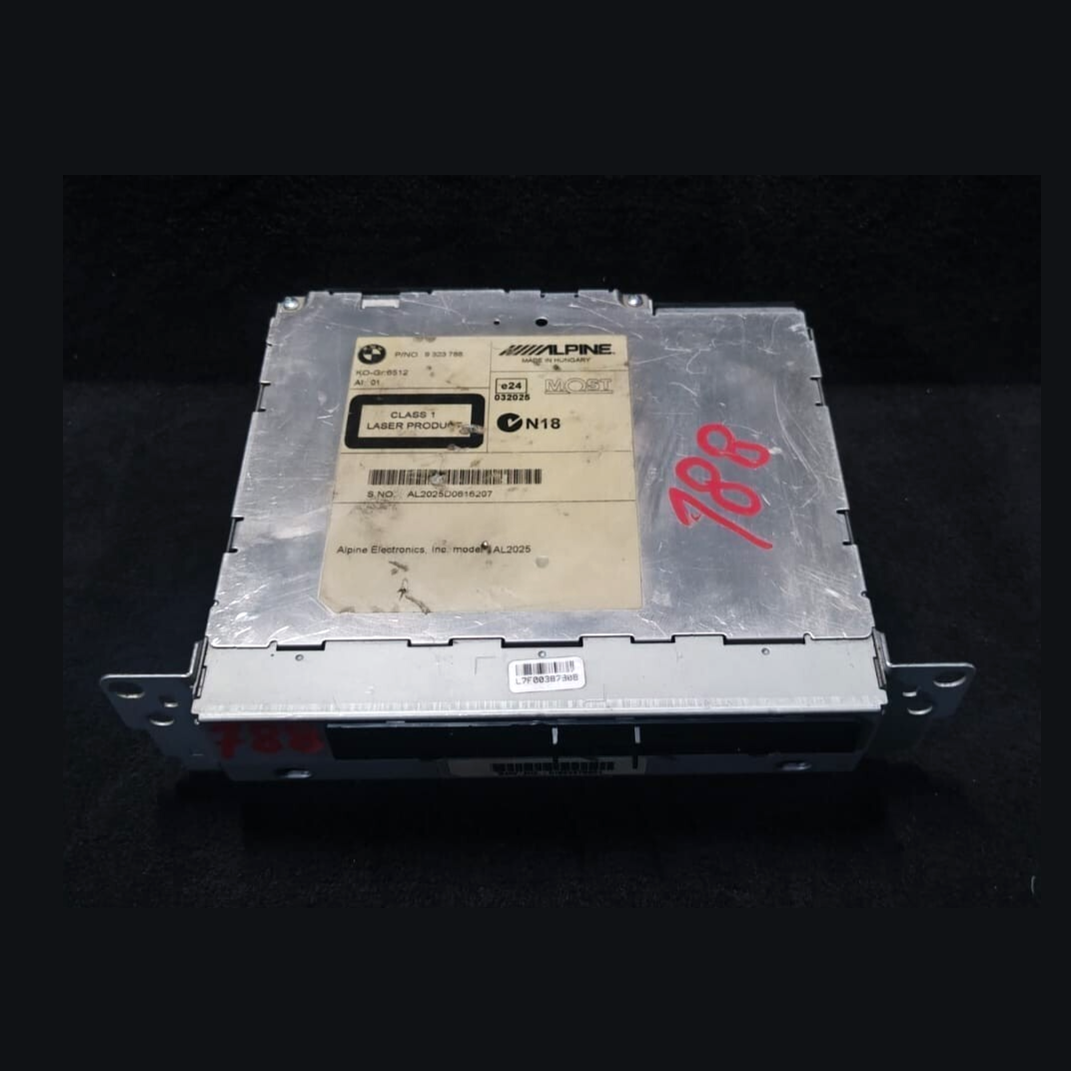 BMW X5 NAVIGATION SYSTEM HEAD UNIT MULTIMEDIA  STEREO RECEIVER - 9323788