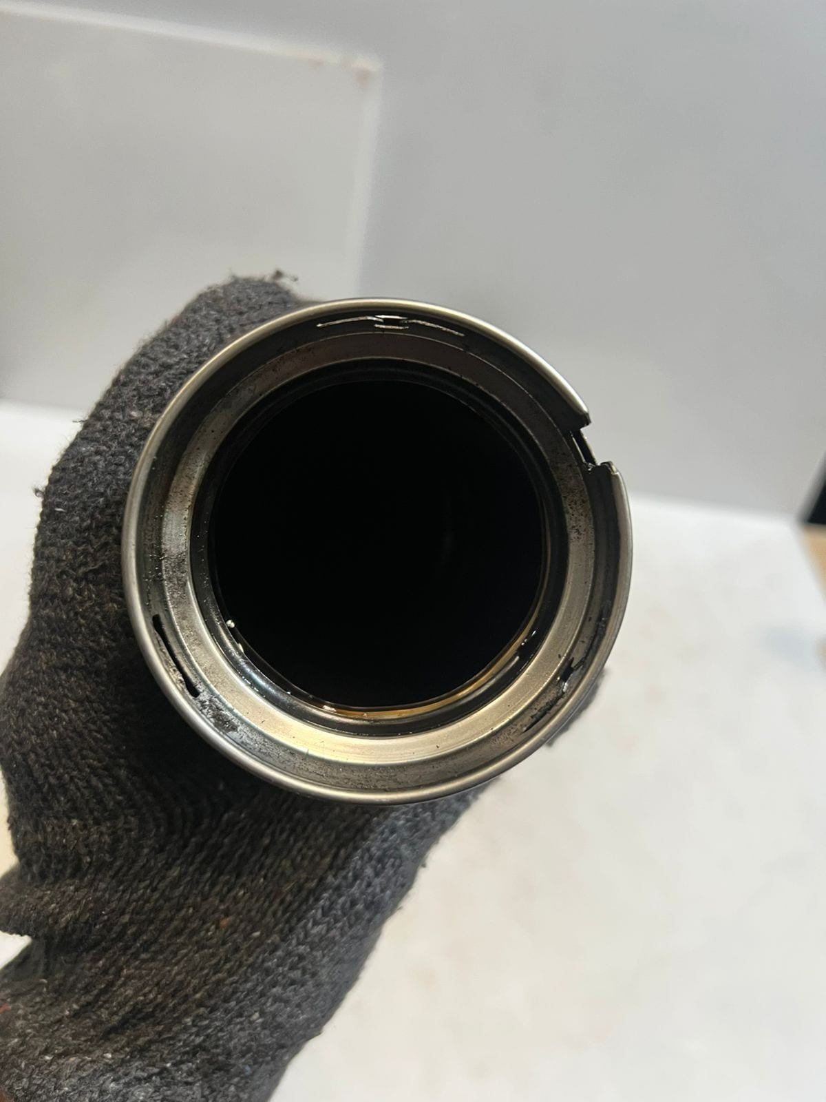 2011-16 BMW 528i 5' F10 F11 Turbo Intercooler Charge Air Intake Pipe 7612091 OEM