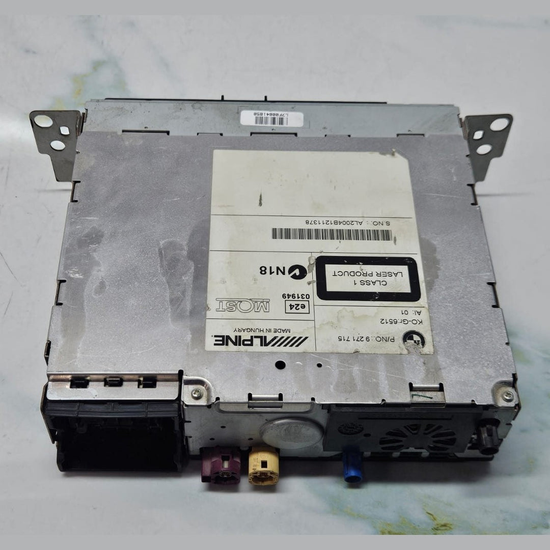 BMW F20 F21 F22 F30 F31 Navigation Radio CD Player ALPINE 9271715 OEM