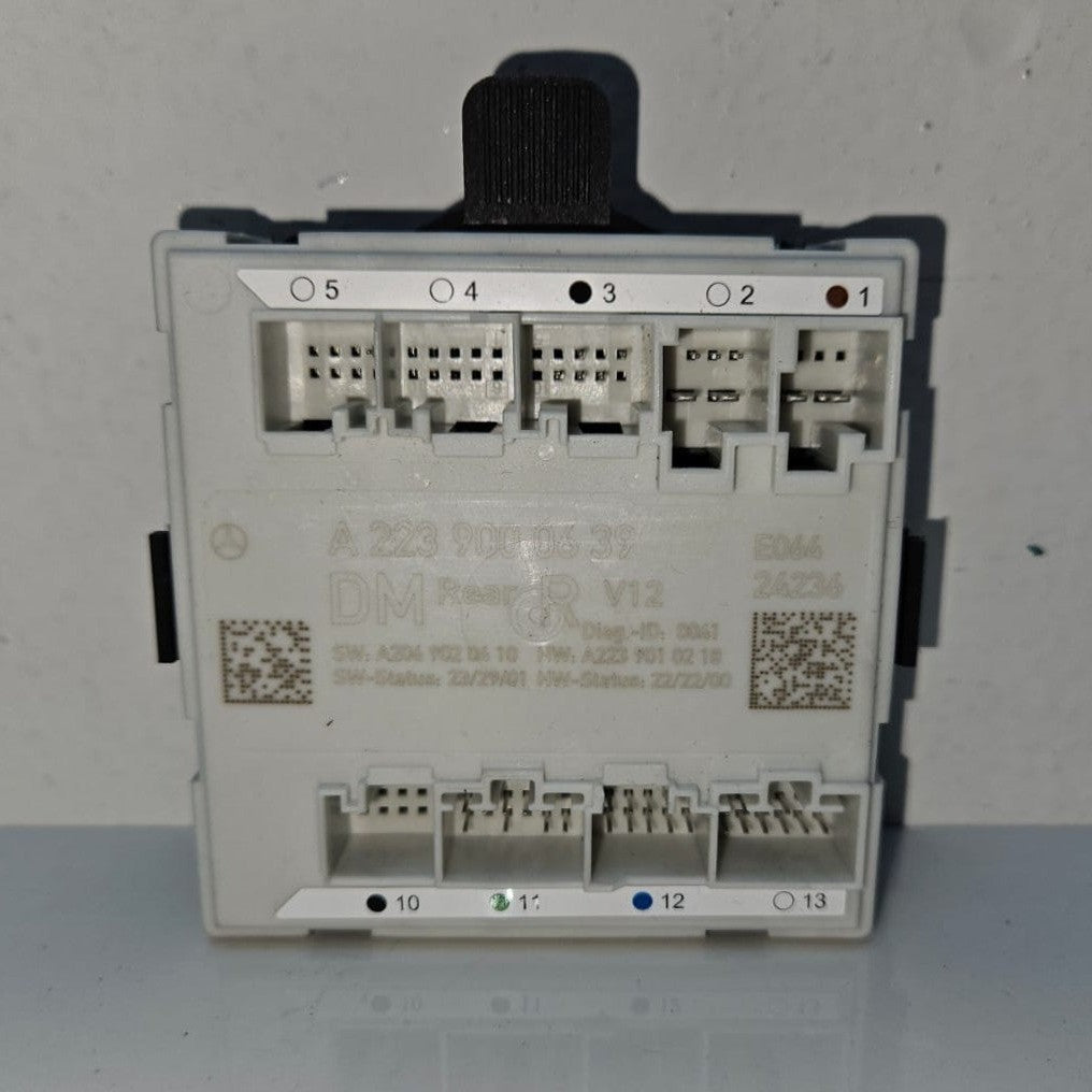 Mercedes W206 C-Class Rear Right Side Door Control Module A223 9000639 OEM RHD
