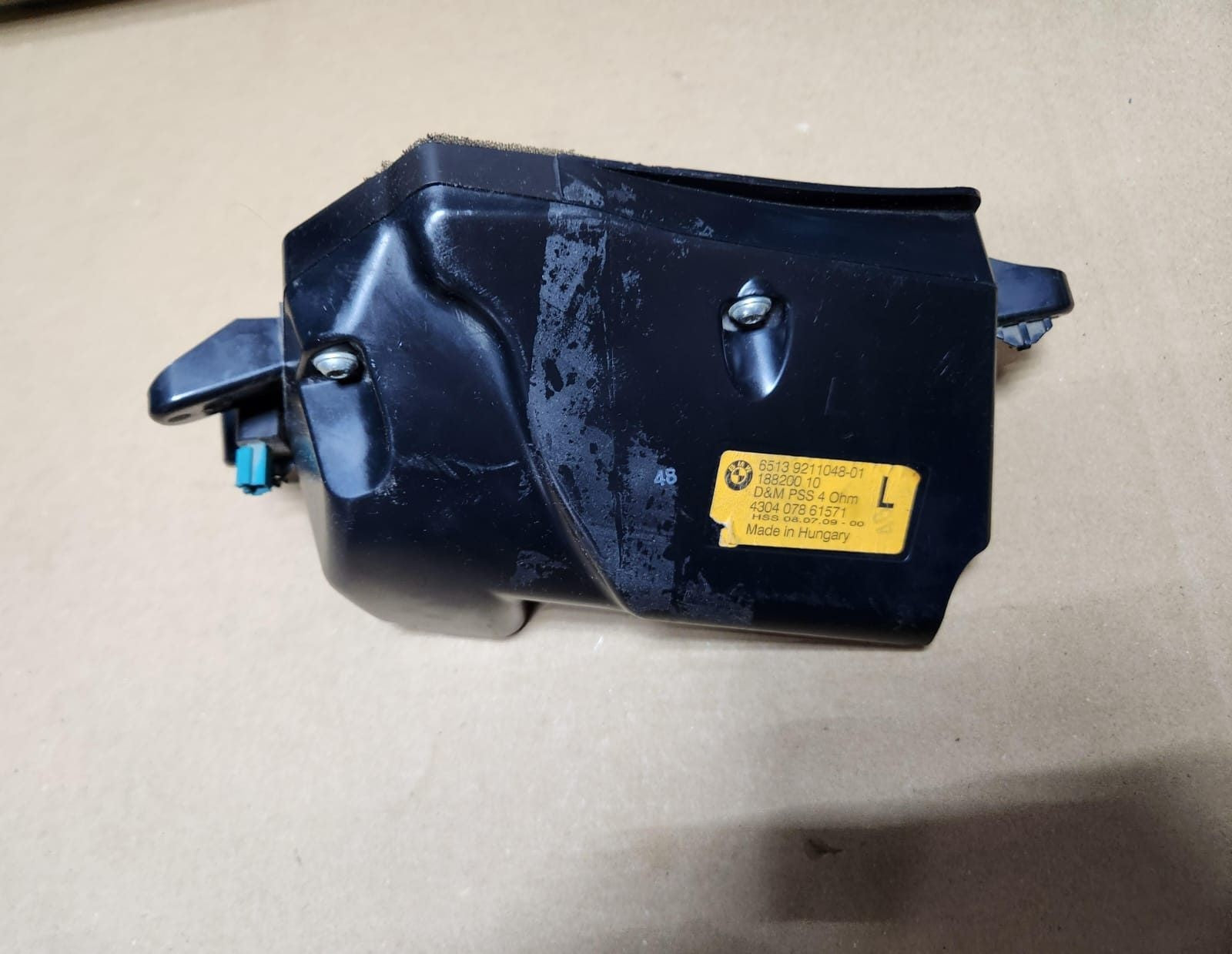2008-2019 BMW X6 D Pillar Speaker 9211048 X6 E71 E72 rear left