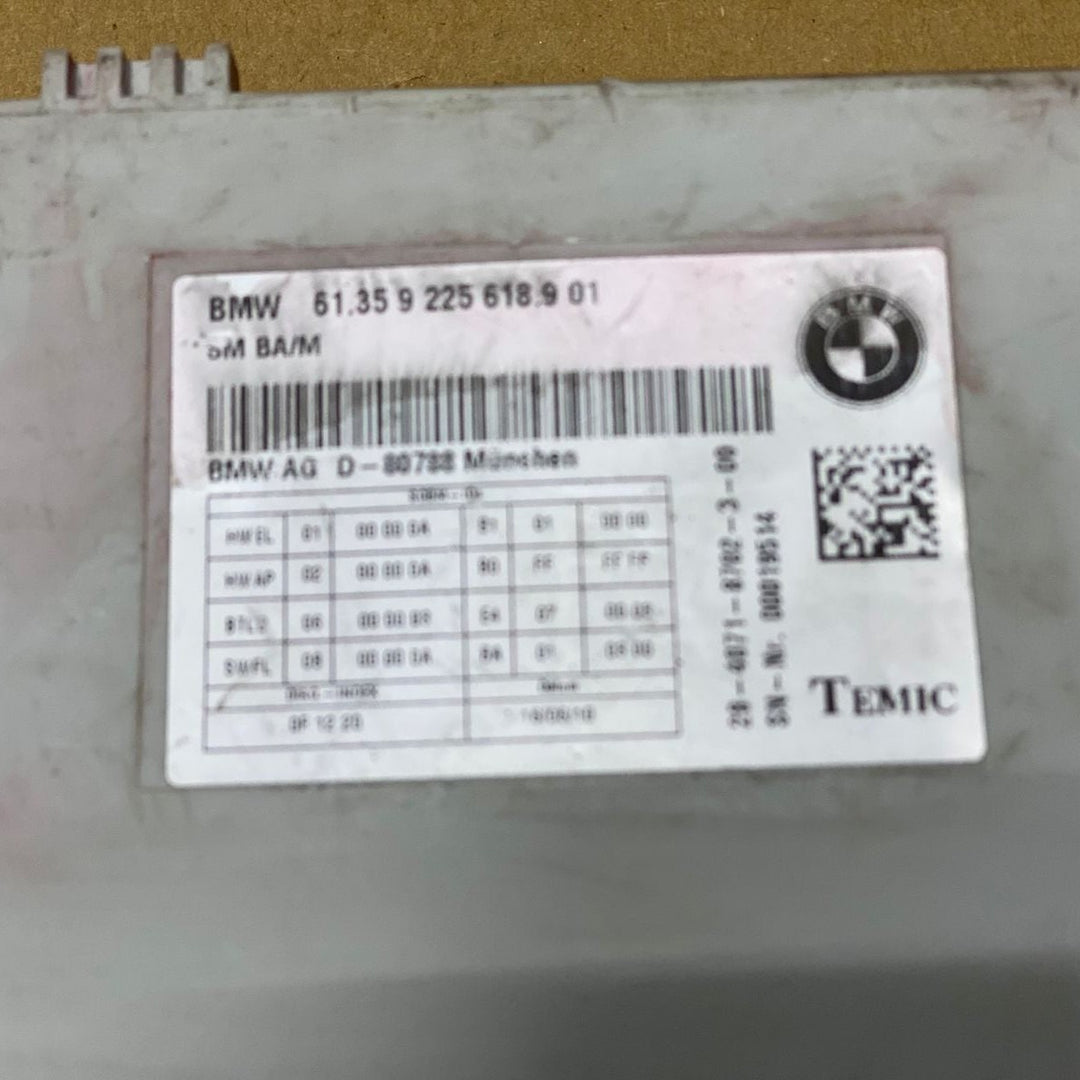 BMW Seat Control Unit Module 9225618 F01 and F10 models 5 7 SERIES