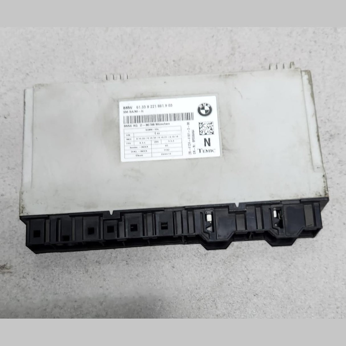 2007-2013 BMW 328i Front Seat Control Module 9221861  335i  X1  X5 X6  and Z4