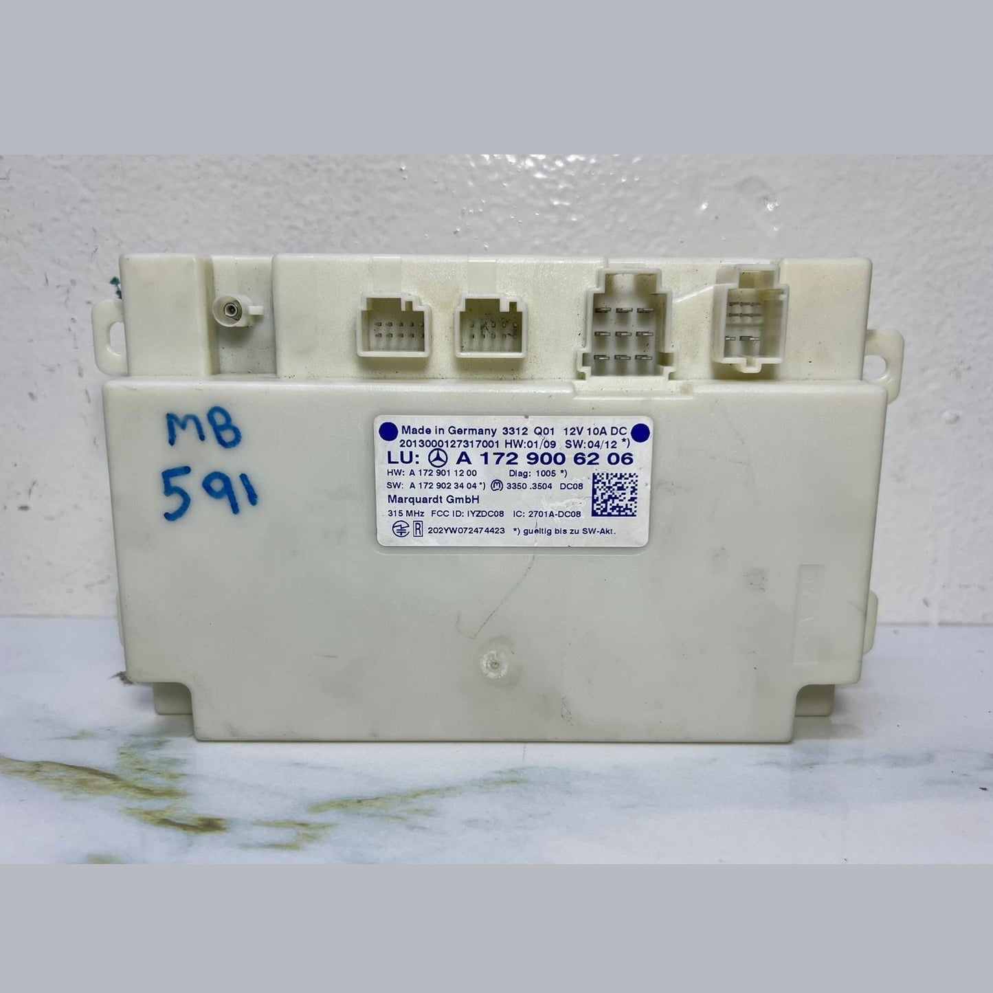 Mercedes R172 SLK350 CLS550 Keyless Go Entry Control Module A172 9006206 OEM