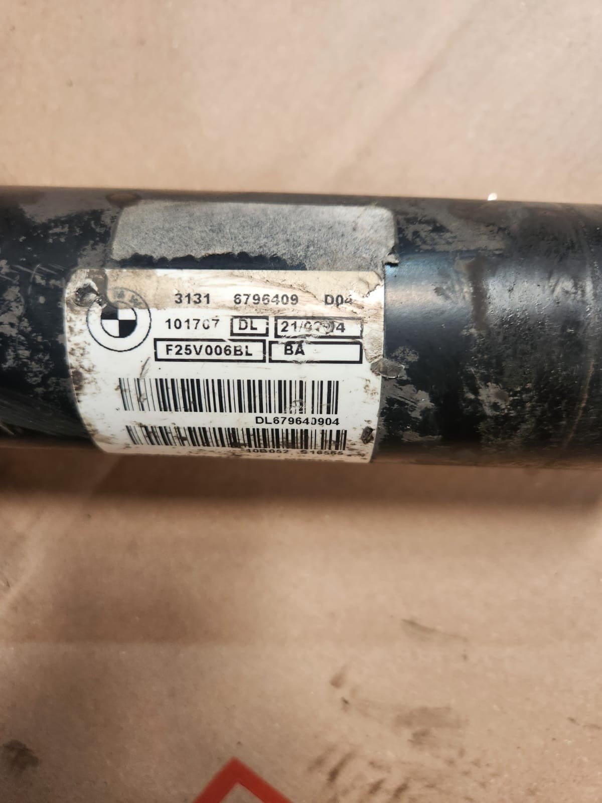 2010 BMW X3 Front Shock Absorber 6796409 X3 F25 front left f25