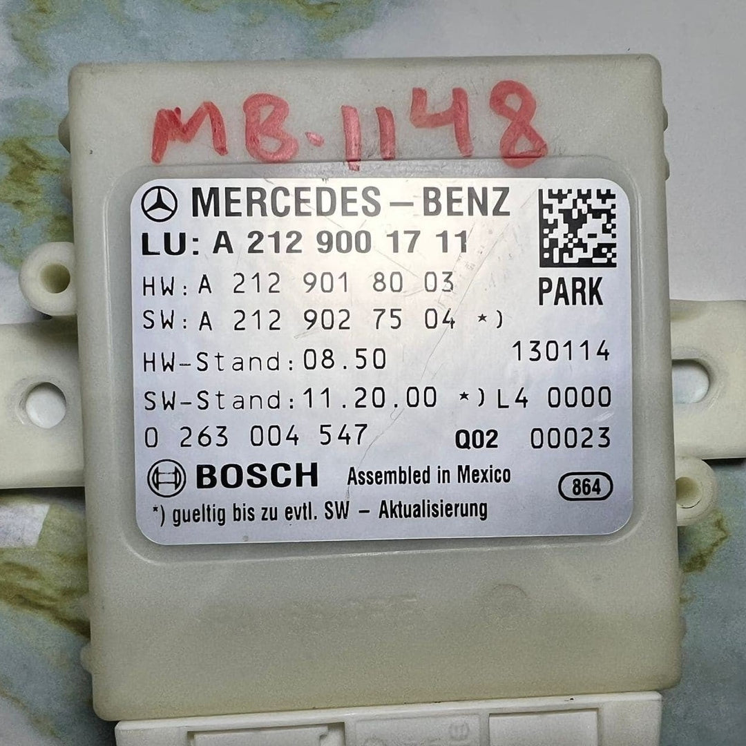 2012-2016 Mercedes E350 Parking Distance Control Module A2129001711 E-Class W212