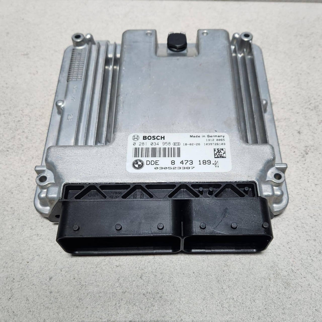 BMW Engine Control Unit DDE 8473189 X5 F15 3.0 N57 DIESEL ECU SET 2017