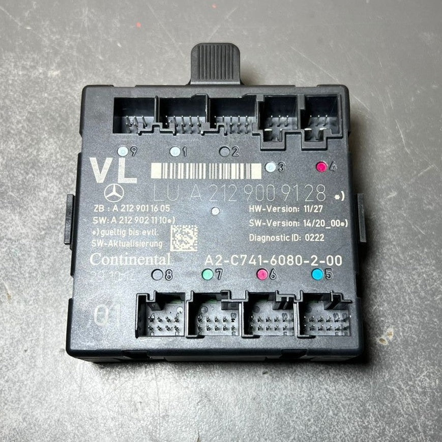 Mercedes-Benz W212 E-Class Front Left Side Door Control Module A212 9009128 OEM