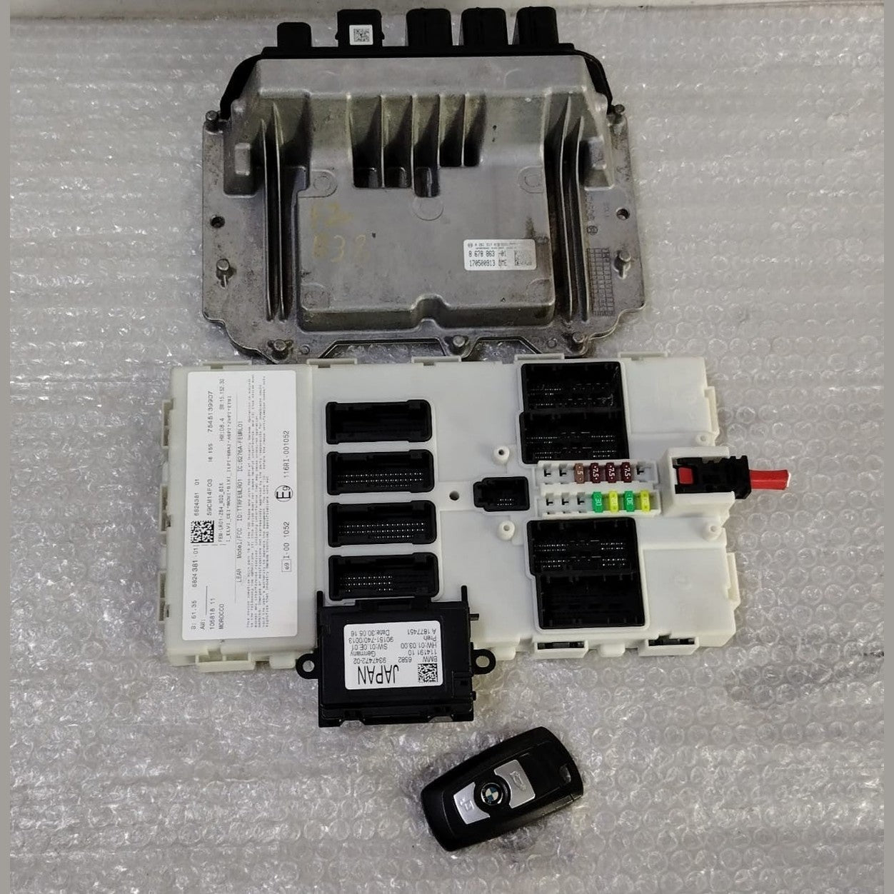 OEM BMW F30 F20 B38 Engine Control Module Unit ECU DME SET 8678863 BOSCH