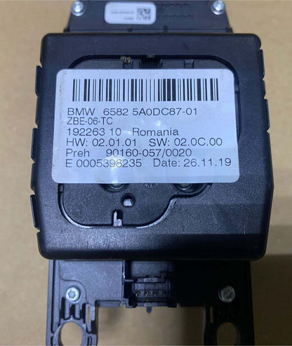 2017-2020 BMW 530i Idrive Touch Controller 5A0DC87 G30 G31 G38 6 Series G32 GT