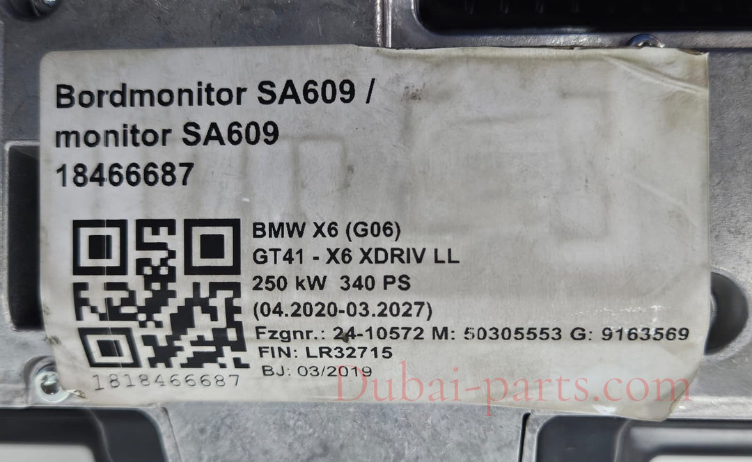 9437306-2016-2022 BMW 740i G20 G30 Instrument Cluster Speedometer OEM