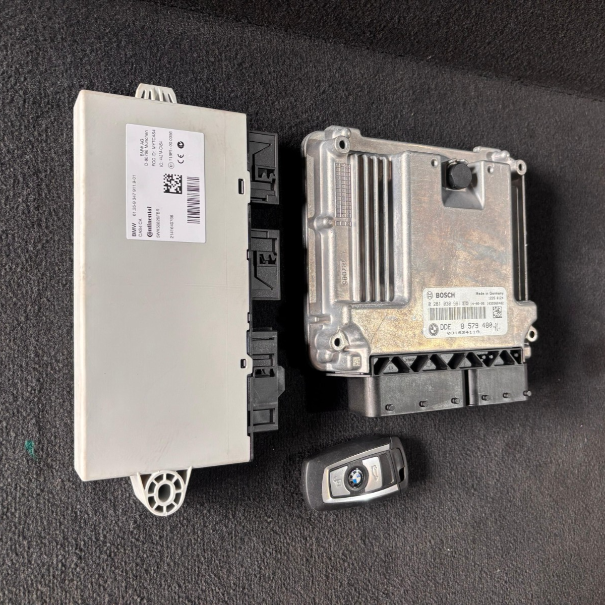 OEM BMW 320D GT F34 N47N M SPORT ENGINE CONTROL UNIT ECU SET  ONLY DDE 8579480